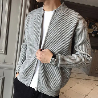 Victor | Uformell strikket cardigan for menn